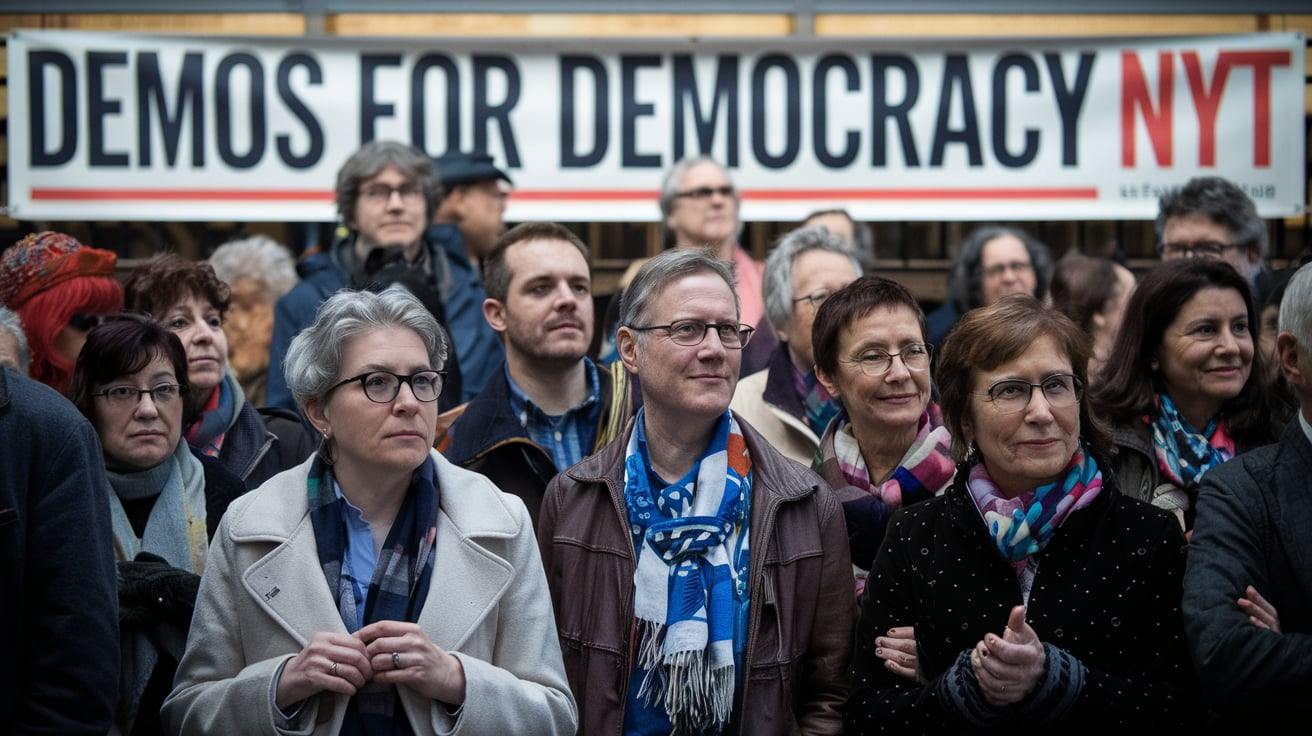 Demos for Democracy NYT