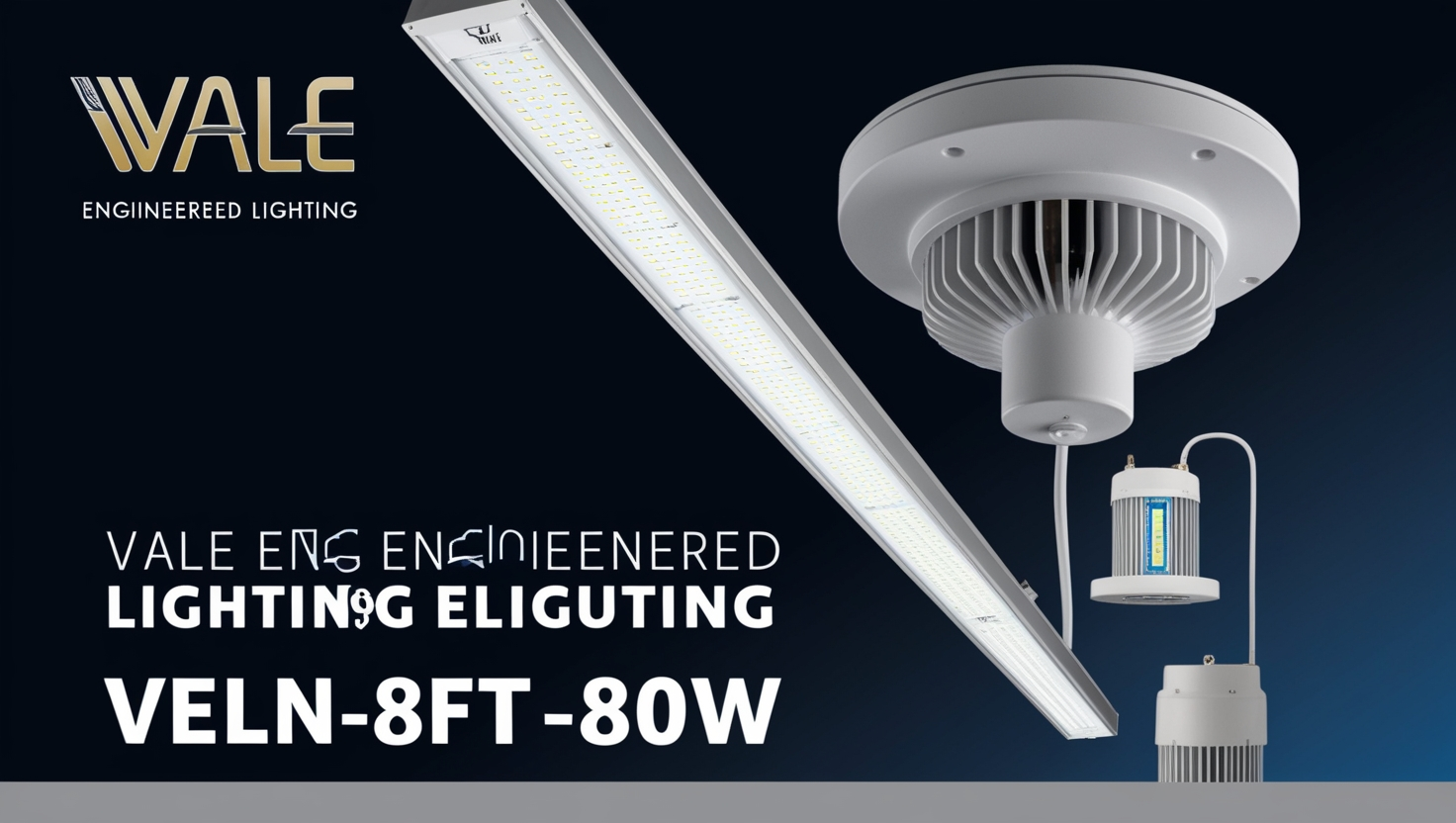 Vale Engineered Lighting VELN-8ft-80w