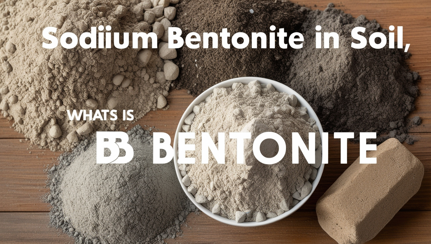 Sodium Bentonite in Soil