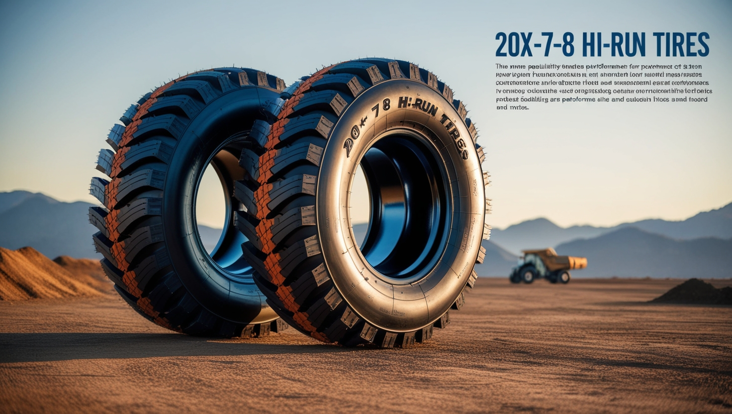 20x7-8 Hi-Run Tires