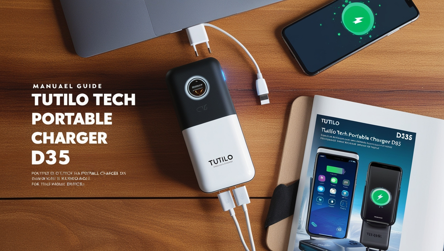 Tutilo Tech Portable Charger D35 Manual