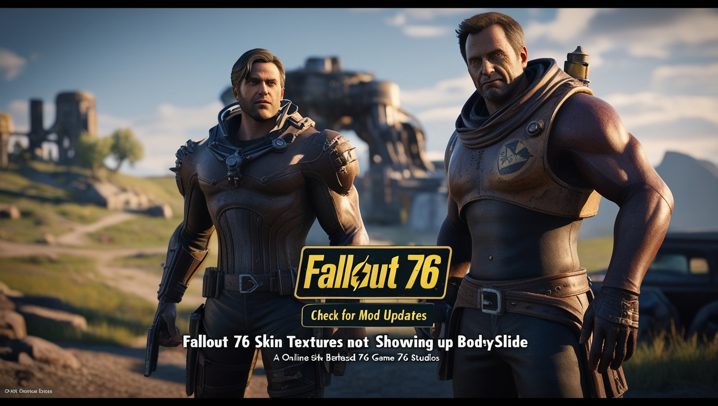 Fallout 76 Skin Textures Not Showing Up in Bodyslide