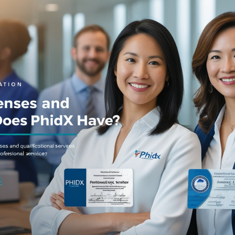 What Licenses and Degrees Does Phidx Have