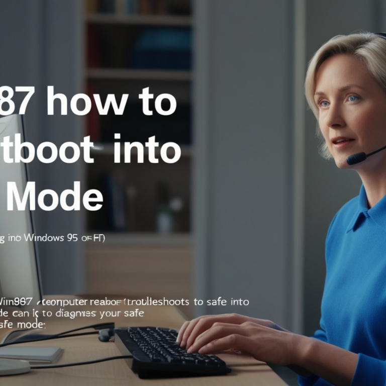 Win987 How to Boot into Safe Mode