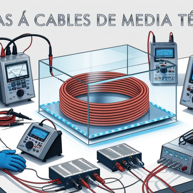Pruebas a cables de media tensión
