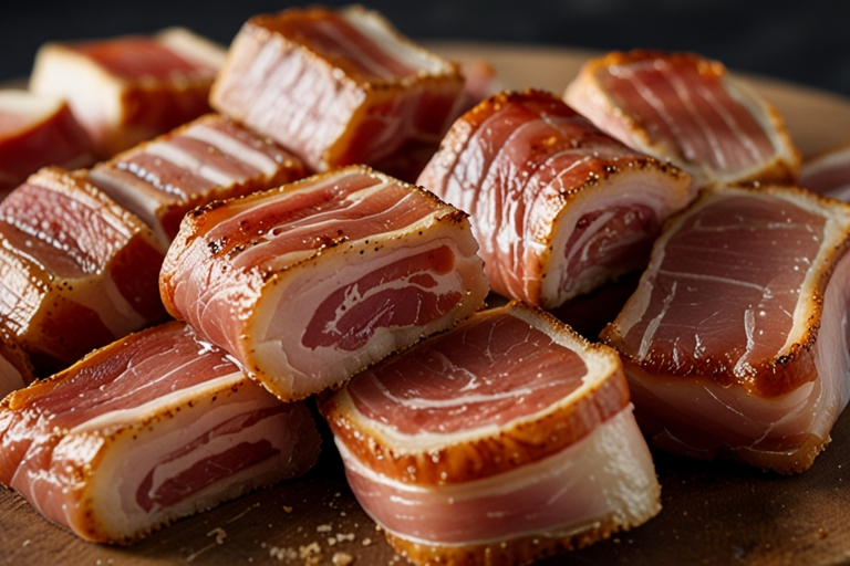 How many servings is 1/2 lb of pancetta