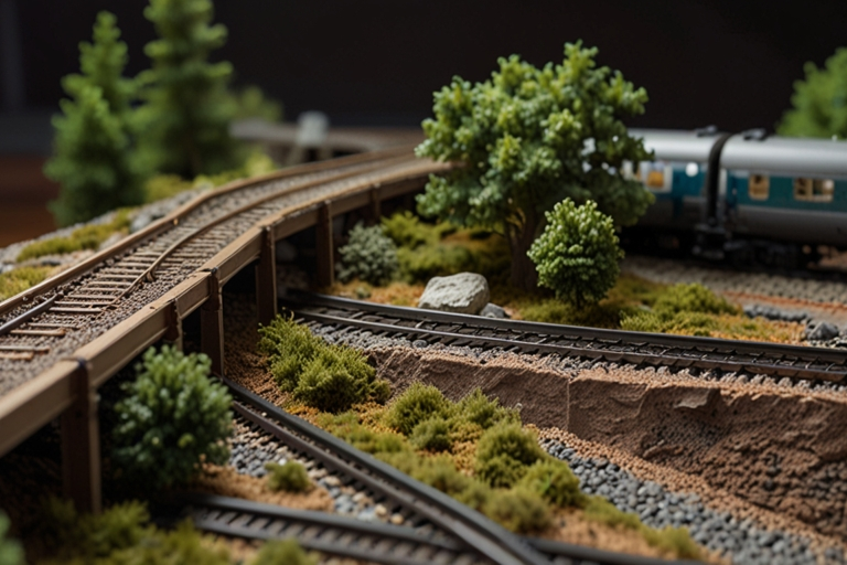 How to Make Model Railroad Risers