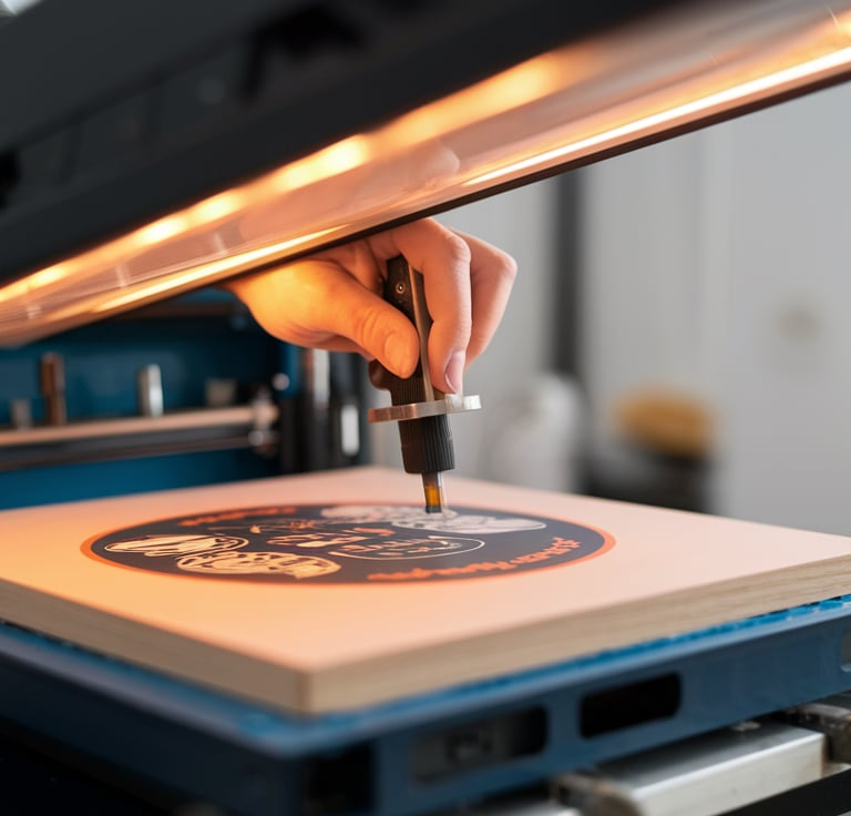 Small Flaw Bump on Upper Heat Press Platen