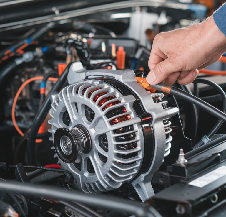 lm7 4 pin to 1 cable alternator wiring diagram Chevy